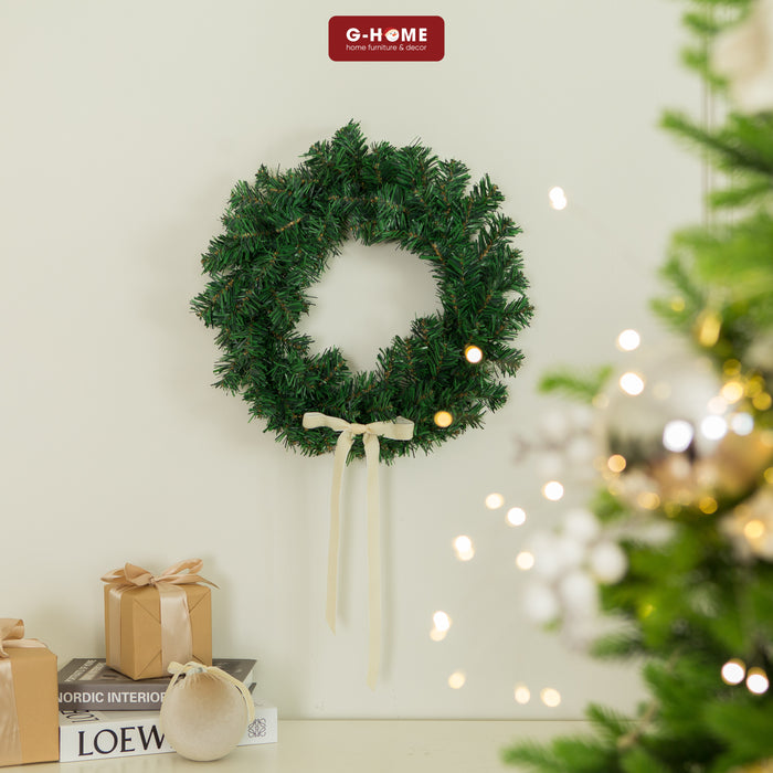 VÒNG NGUYỆT QUẾ TRÒN NOEL